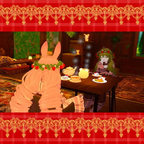 いちごの花冠【VRC】