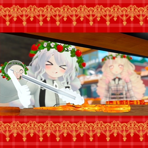 いちごの花冠【VRC】