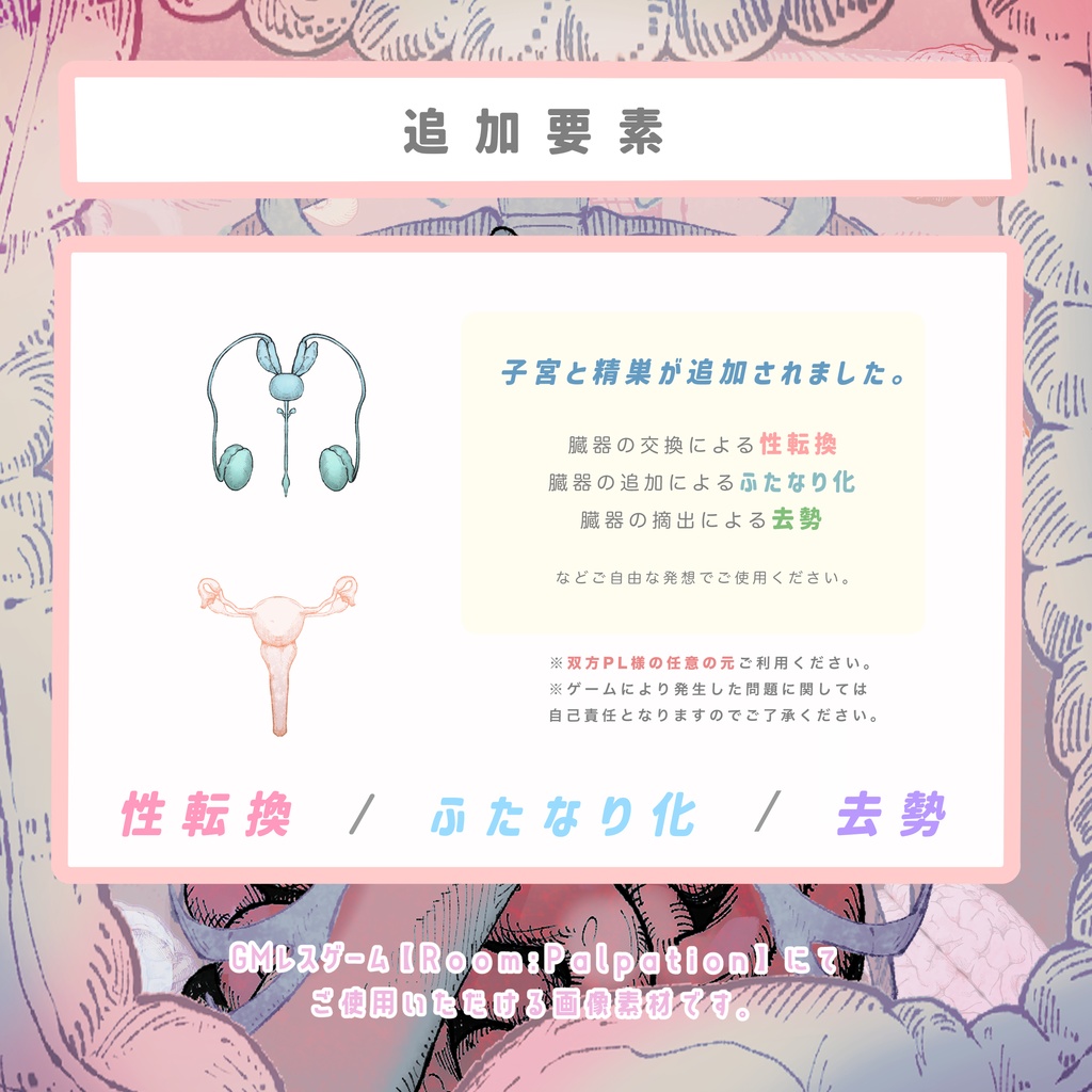 【内臓お触りGMレス】Room:Palpation/触感