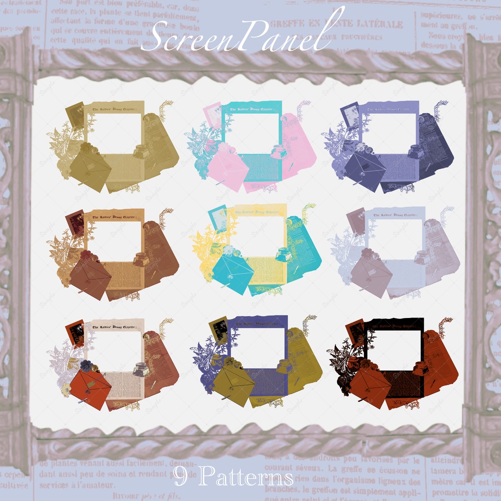 【素材集】手紙/Letter