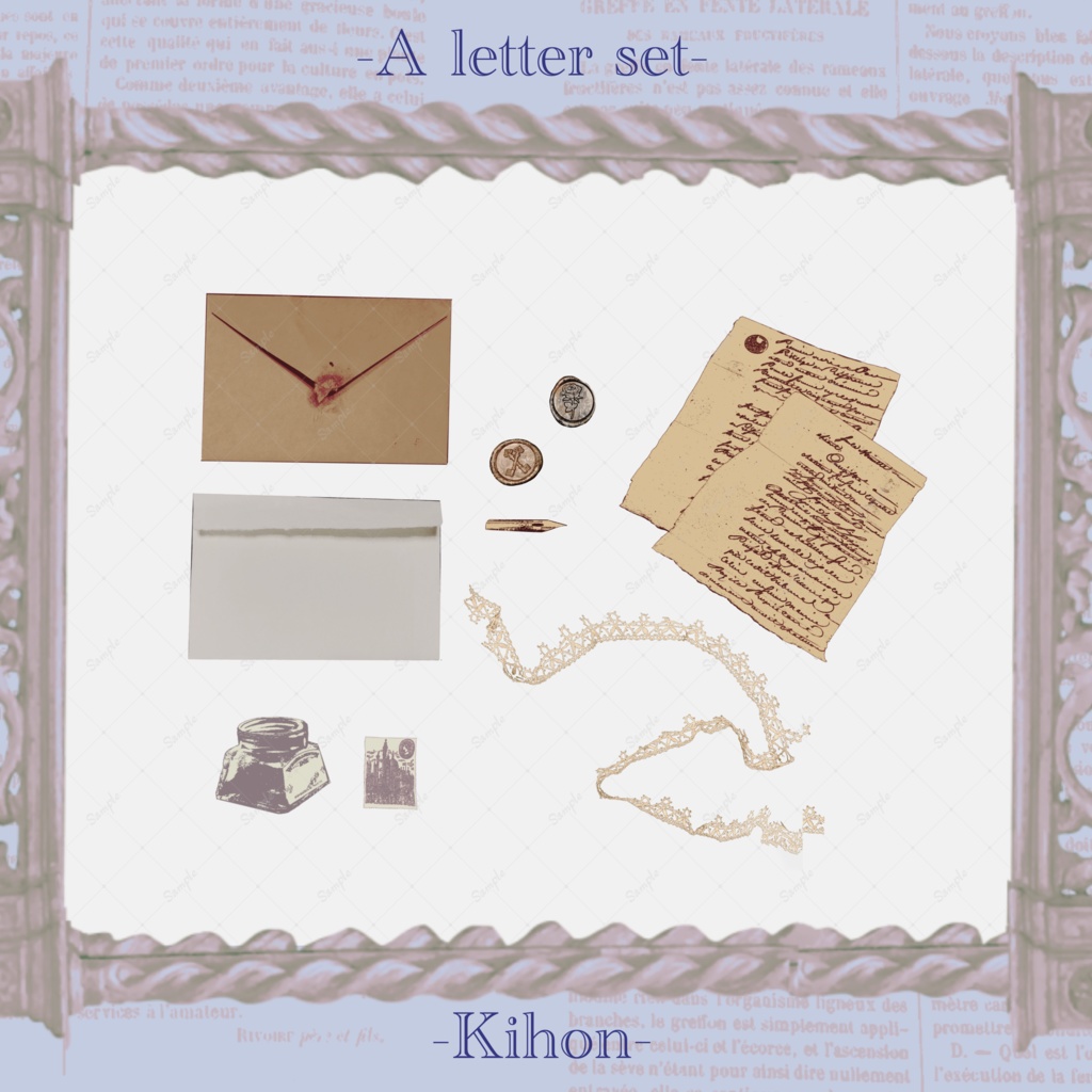 【素材集】手紙/Letter