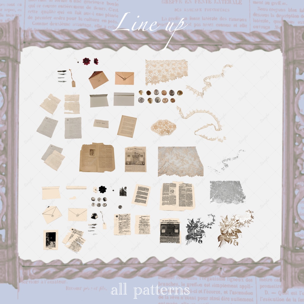 【素材集】手紙/Letter