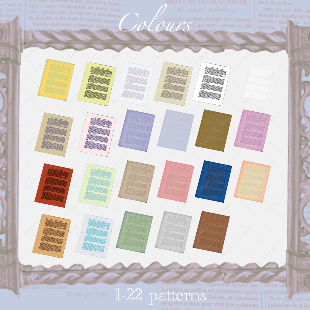 【素材集】手紙/Letter