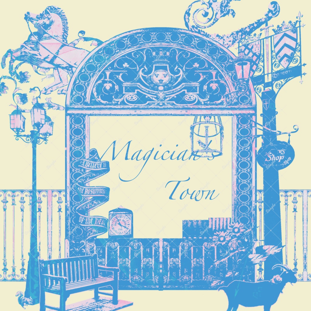 【素材集】魔術師の箱庭/Magician's ■