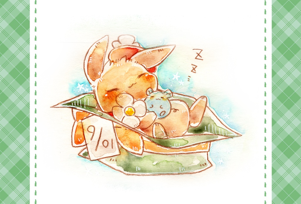 ポストカード「アリスシリーズの動物さん」