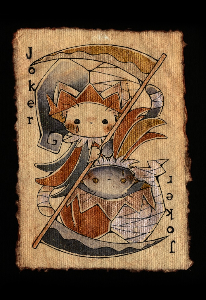 ポストカード「ハーメルンの笛吹き猫さん」シリーズ