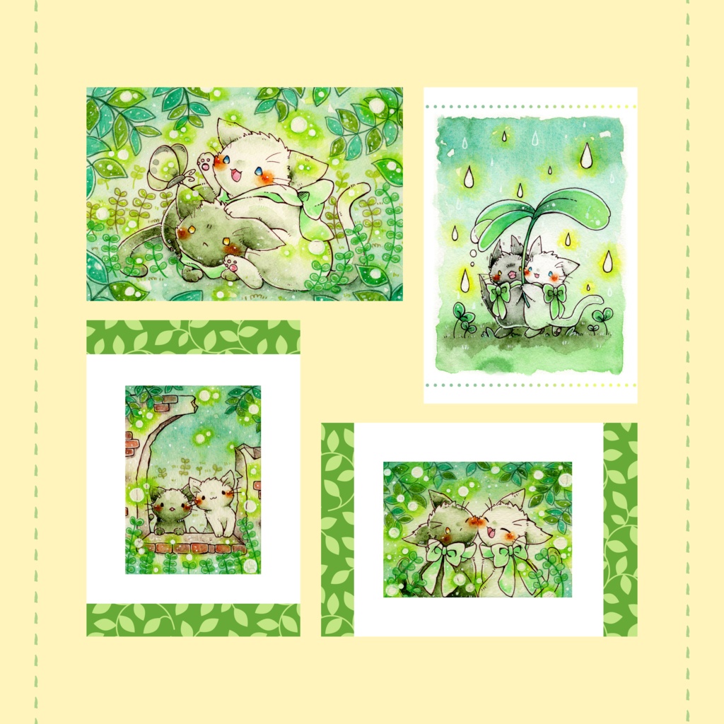 ポストカード「みどり展」シリーズ