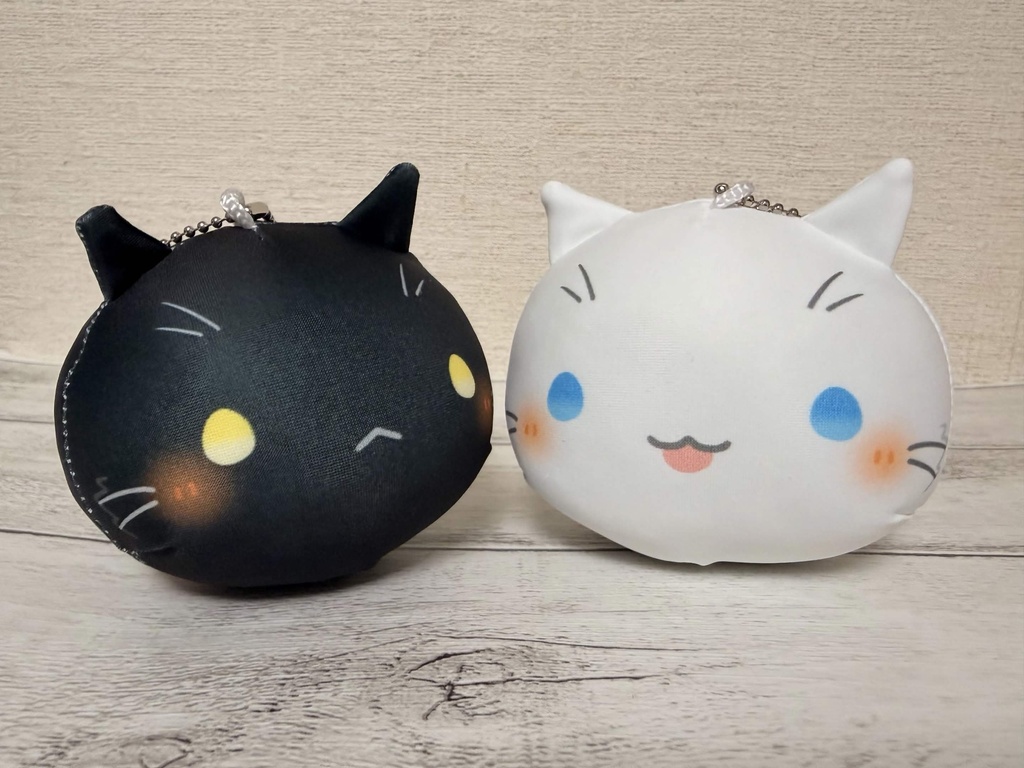 猫さんまんまるクッションぬいぐるみ