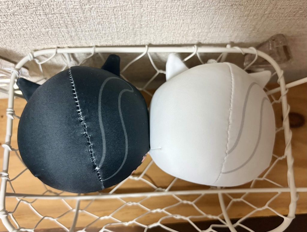猫さんまんまるクッションぬいぐるみ