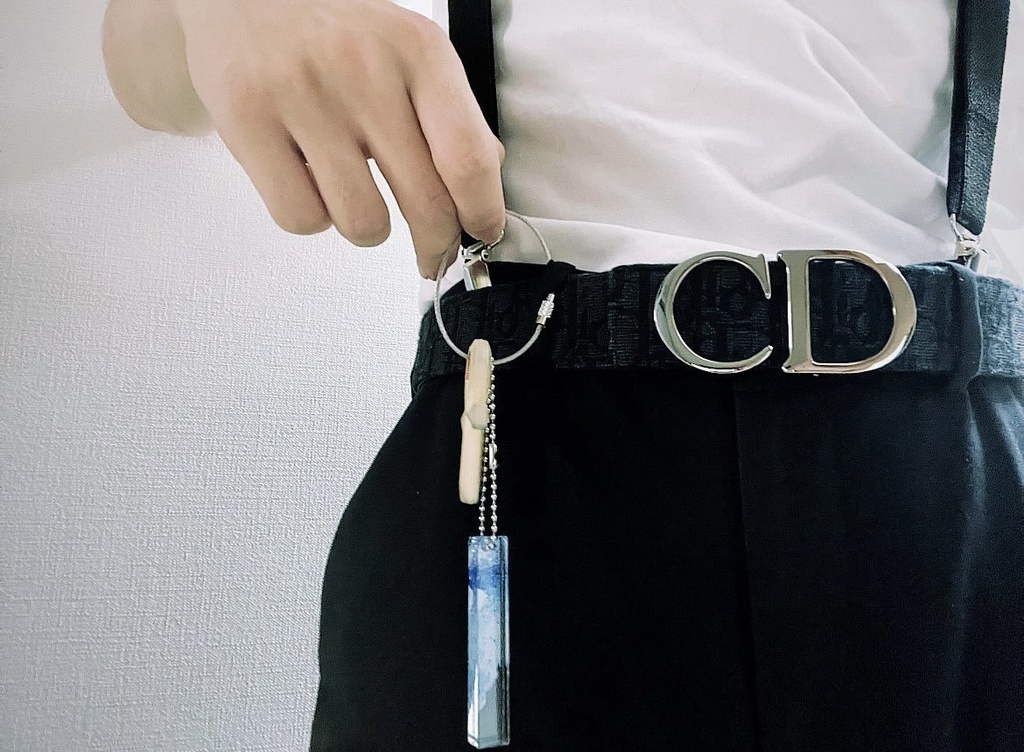 【ユニセックス・特典付き】店主のキーホルダー