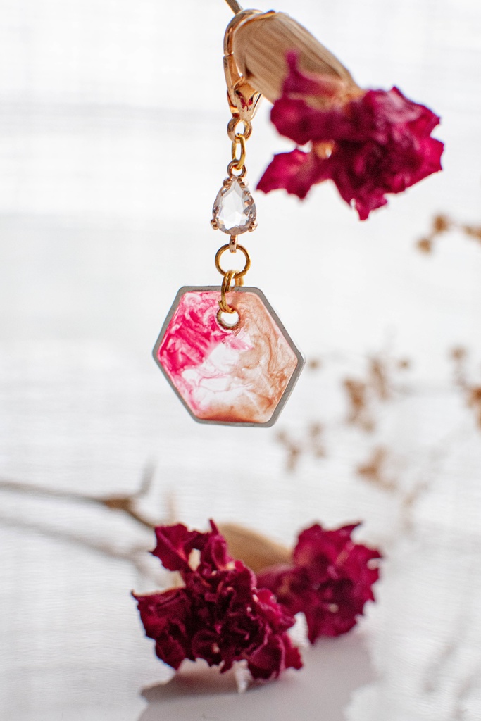 【一点もの】庭で拾った花と歌のかけらチャーム