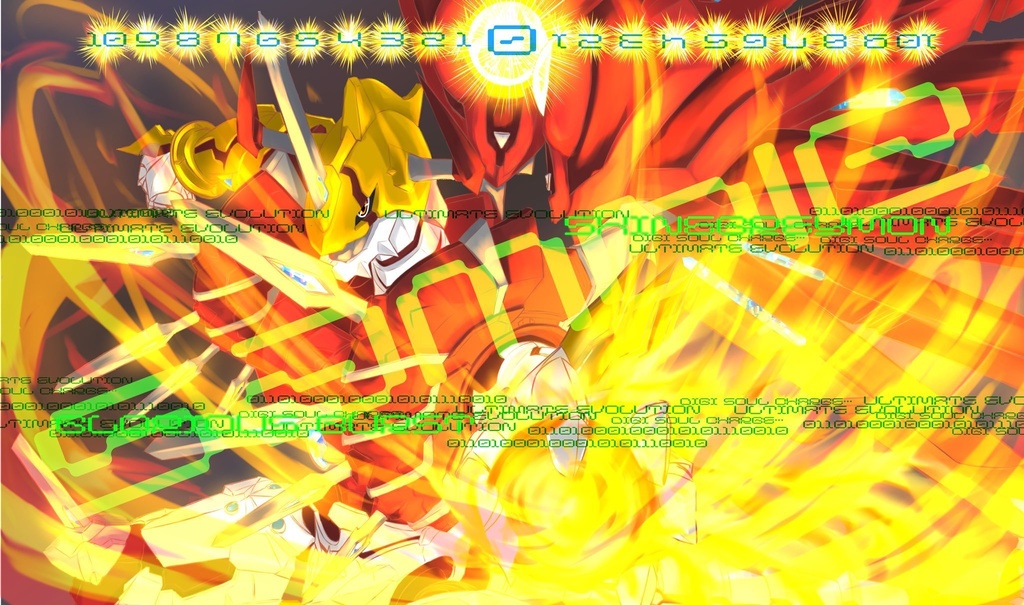 プレイマット　-SHINEGREYMON GLORIOUS BURST-