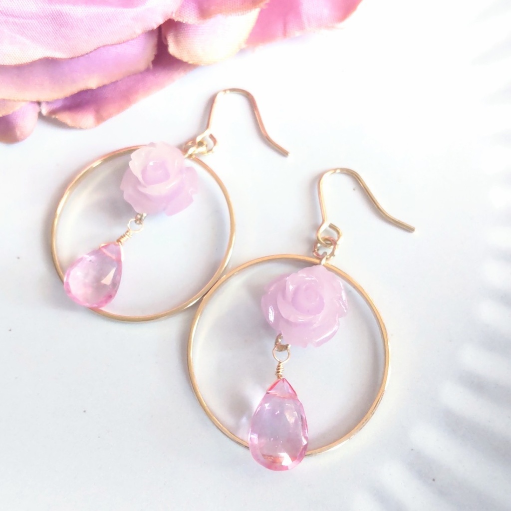 道化師のトパーズの涙ピアス/イヤリング 非公式ジョー・力一イメージアクセサリー