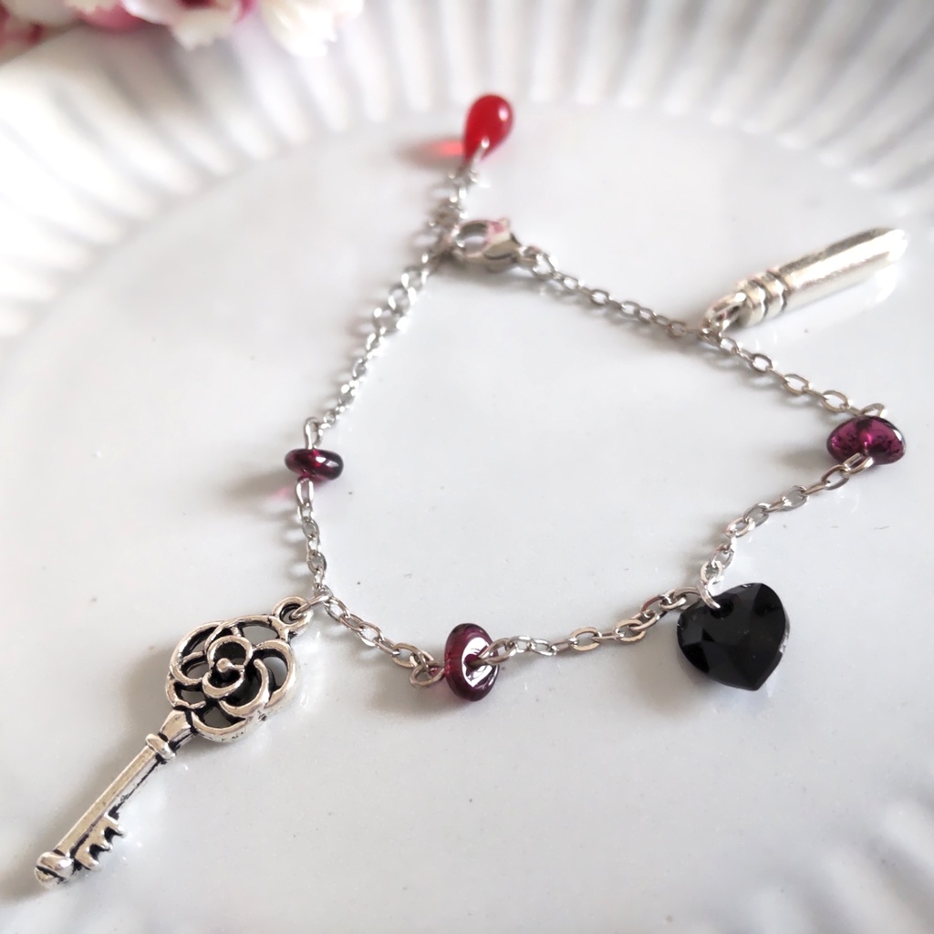 にじそうさく06お品書き⑤白雪巴、黛灰、不破湊、剣持刀也、健屋花那、叶、葛葉非公式イメージアクセサリー