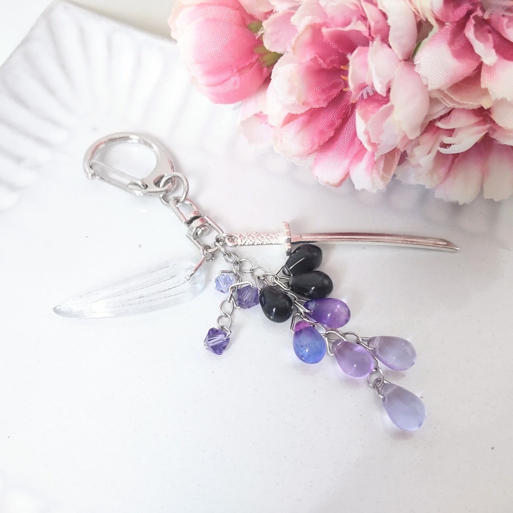 刀のキーホルダー 非公式剣持刀也イメージアクセサリー
