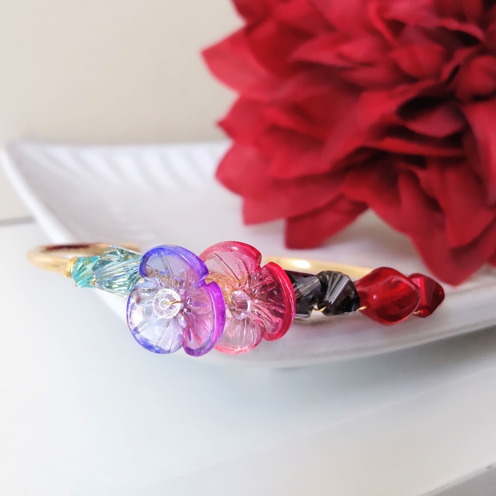悪魔を待つバングルブレスレット 非公式夢月ロアイメージアクセサリー