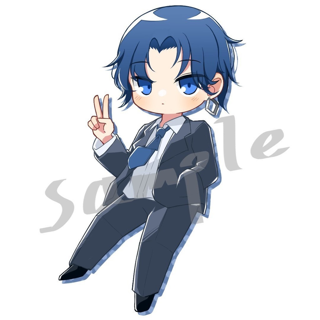 Neco_ オリジナルアクリルキーホルダー