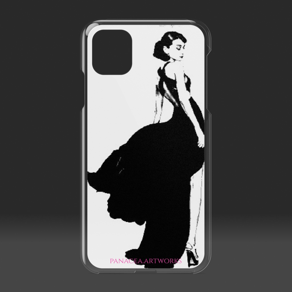 iPhone11ケース【オードリーヘップバーン】