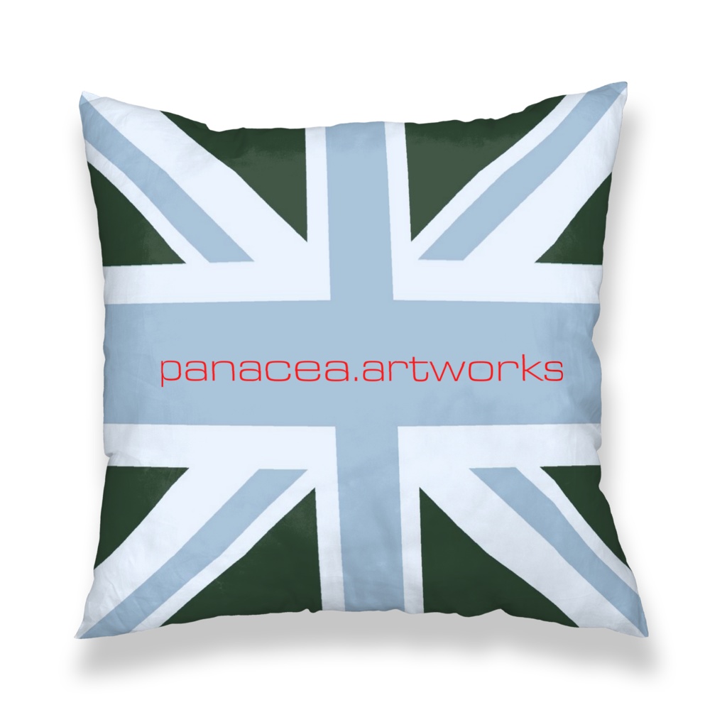 ユニオンジャック柄クッションカバー