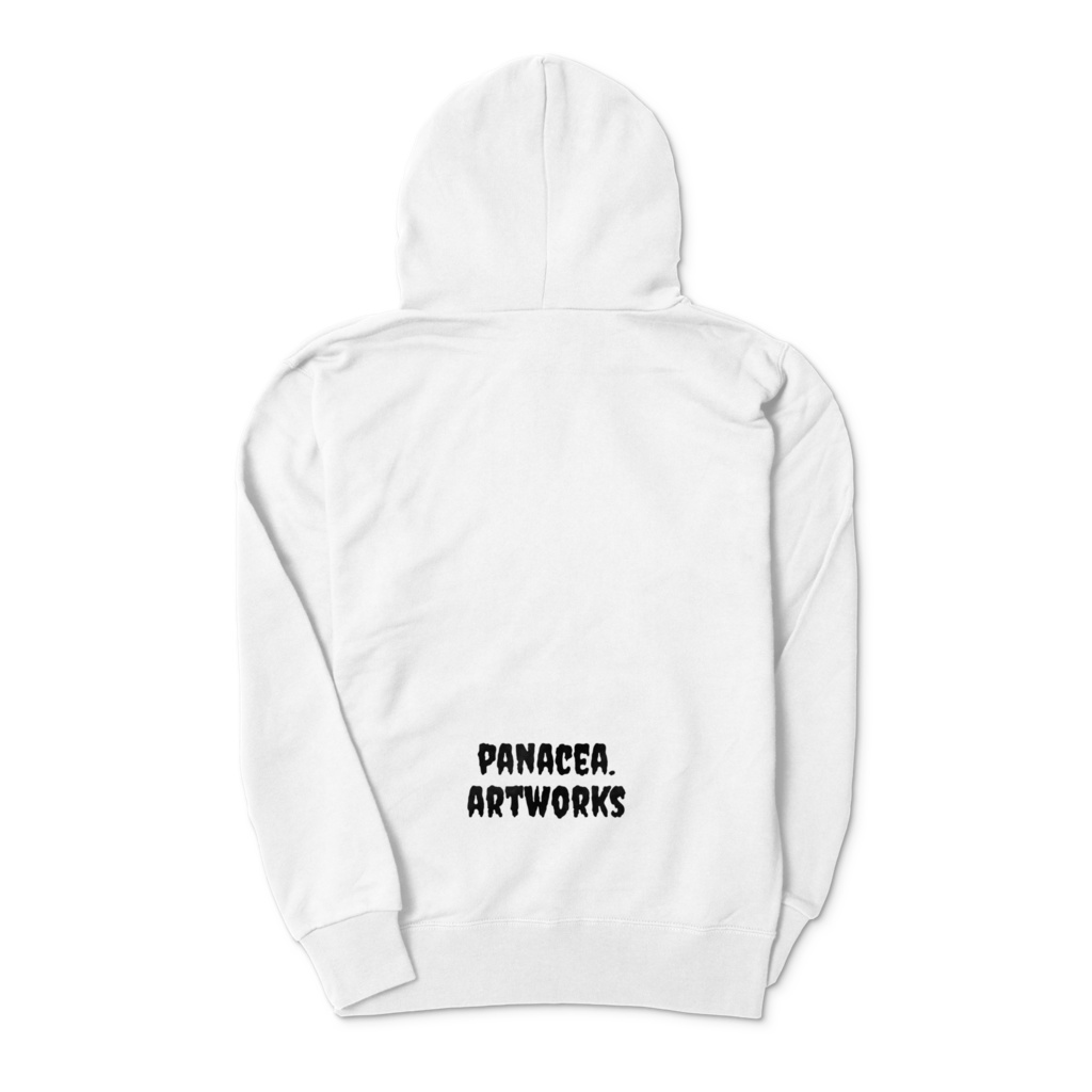 あ、穴開いてますよ。パーカー