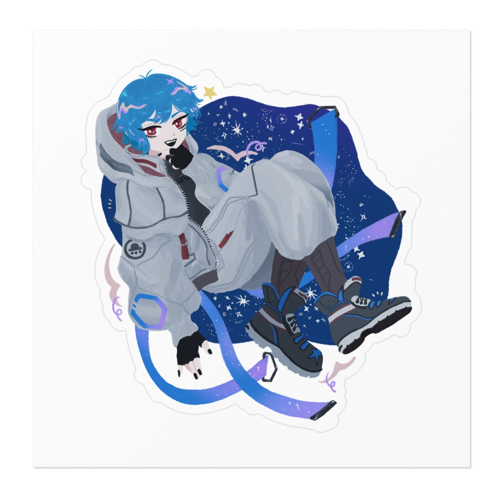 無重力Zer0ステッカー