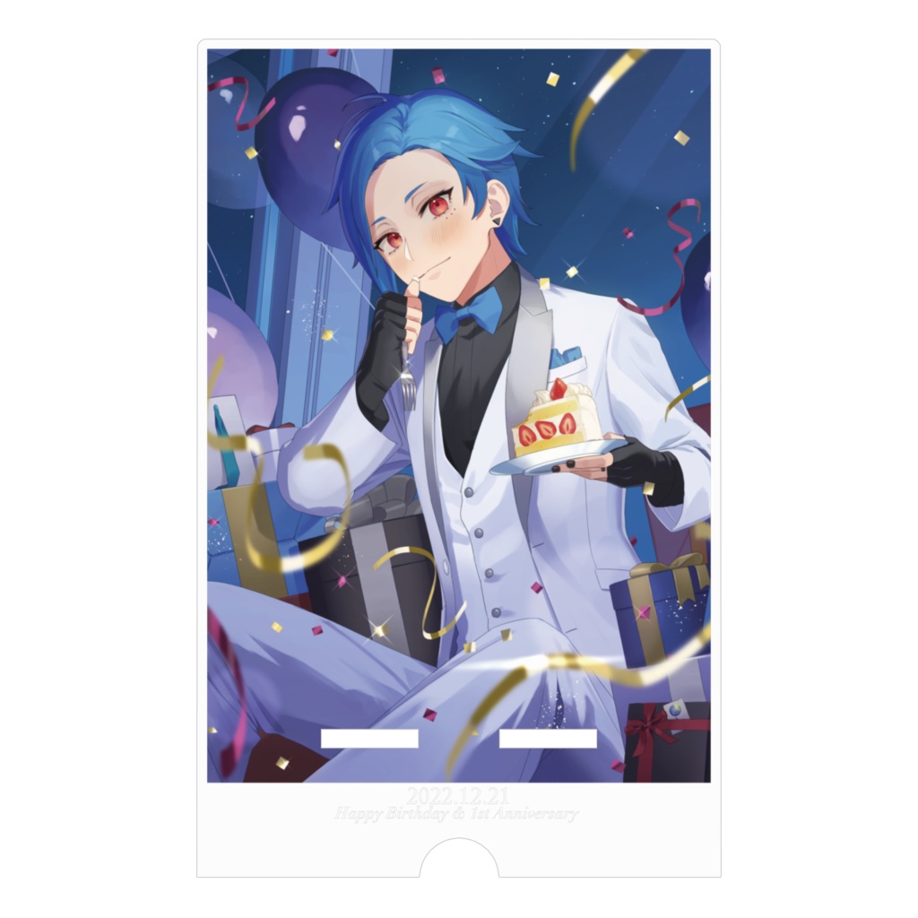 HPB&1stANV記念イラストスマホスタンド【宇宙調査委員Zer0】