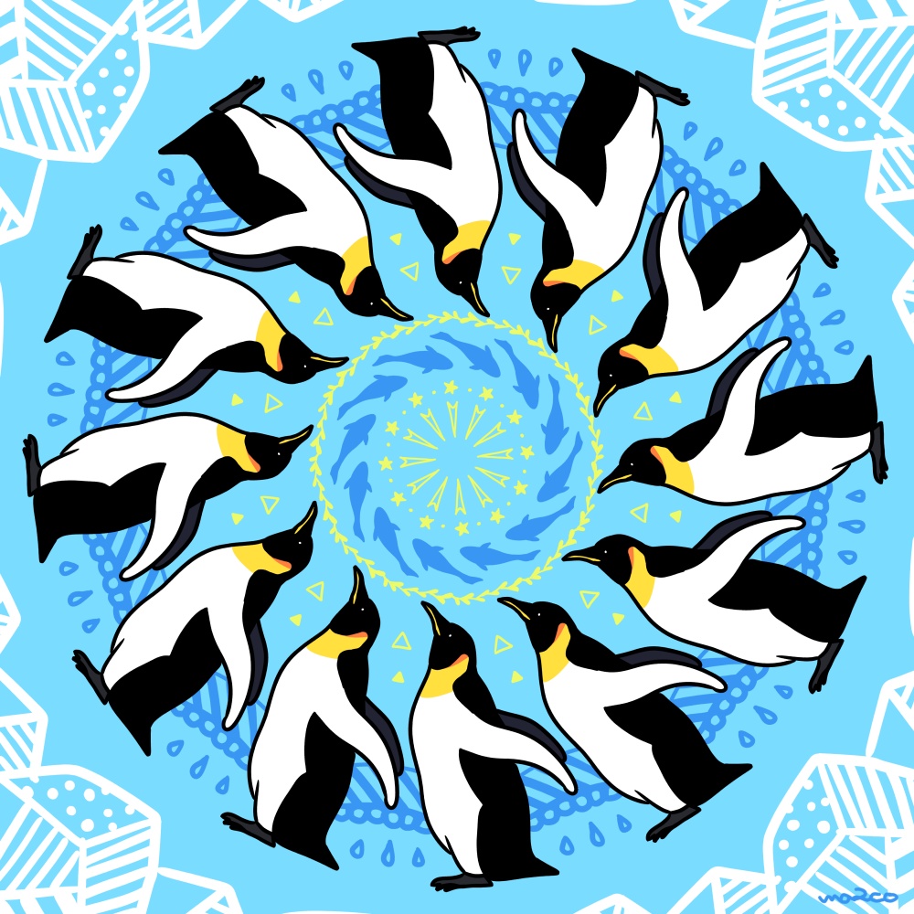 【Tシャツ】ペンギン