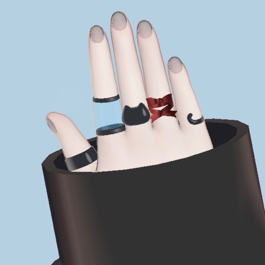 ねこ指輪 VRC想定