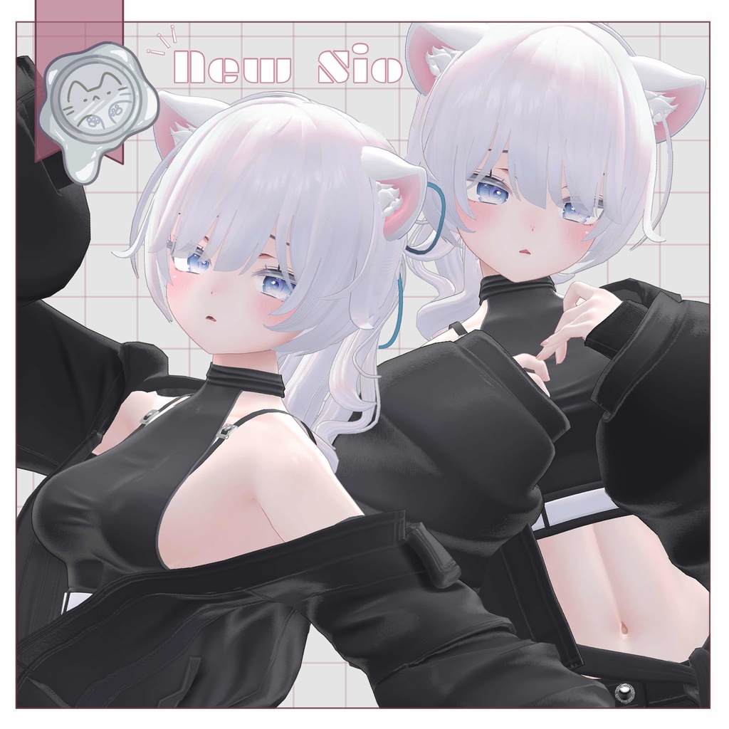 はねっこぽにて 【3Dヘアモデル】