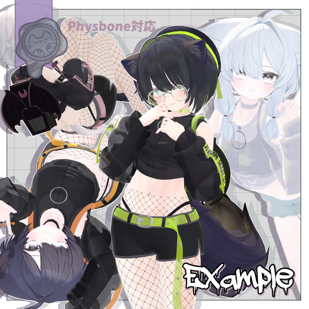 【3Dモデル衣装】Devil to waltz