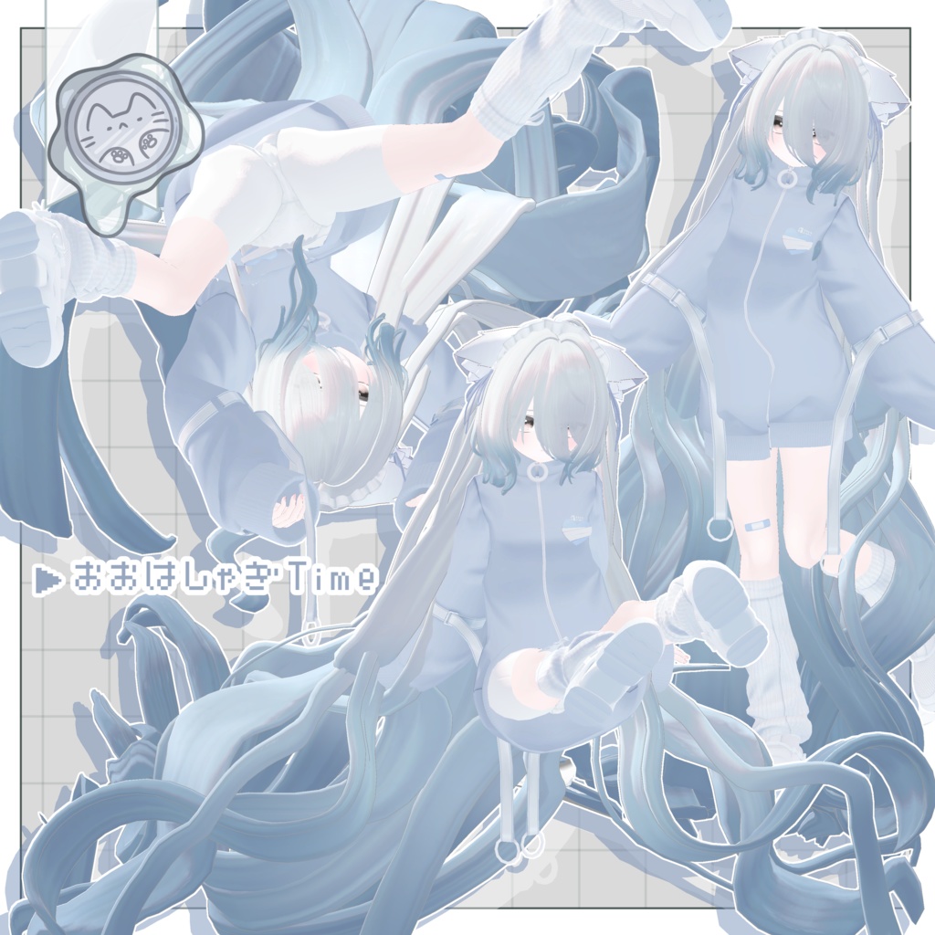 あまりにもLengthy 【3Dヘアモデル】