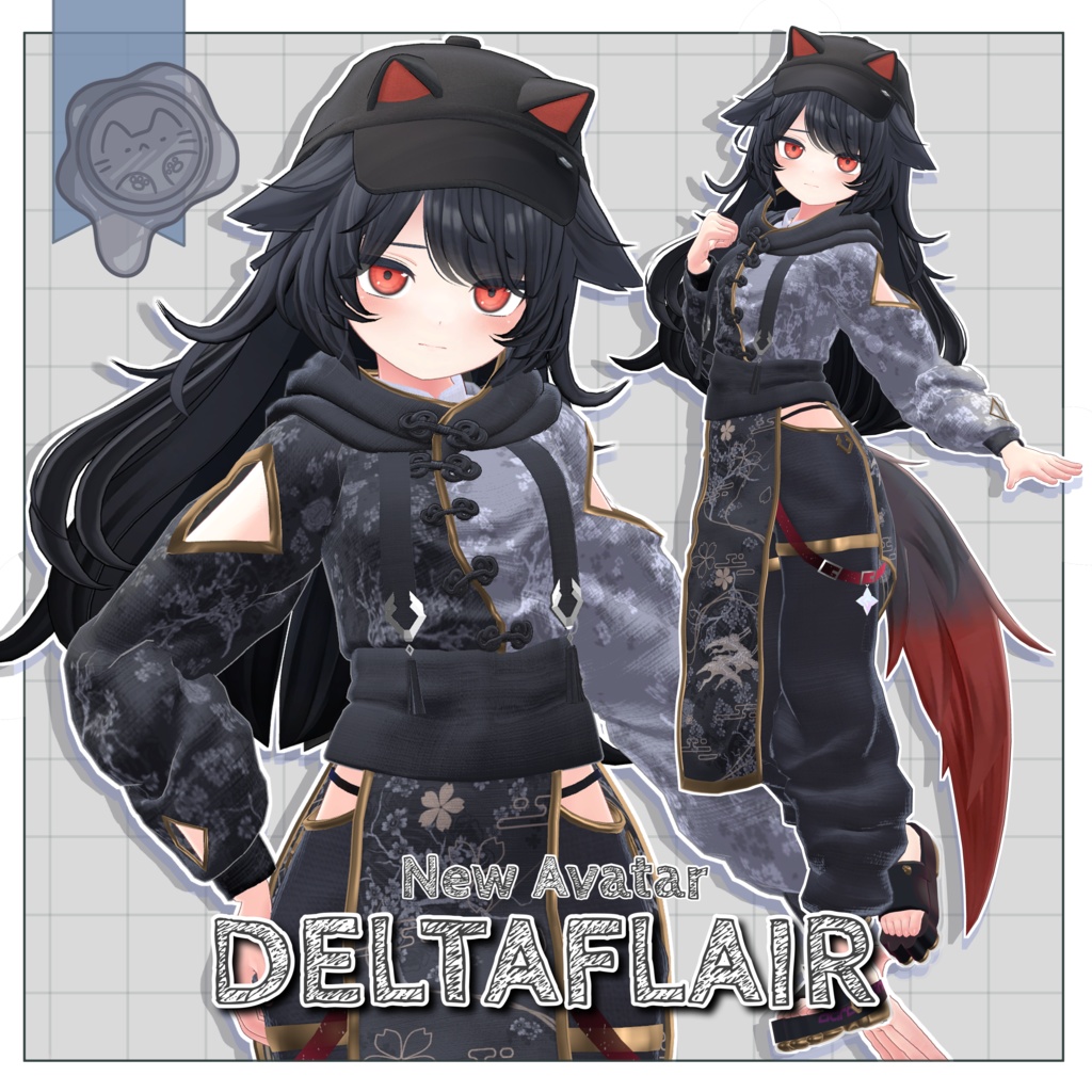 オーガチャイナ【3D衣装】