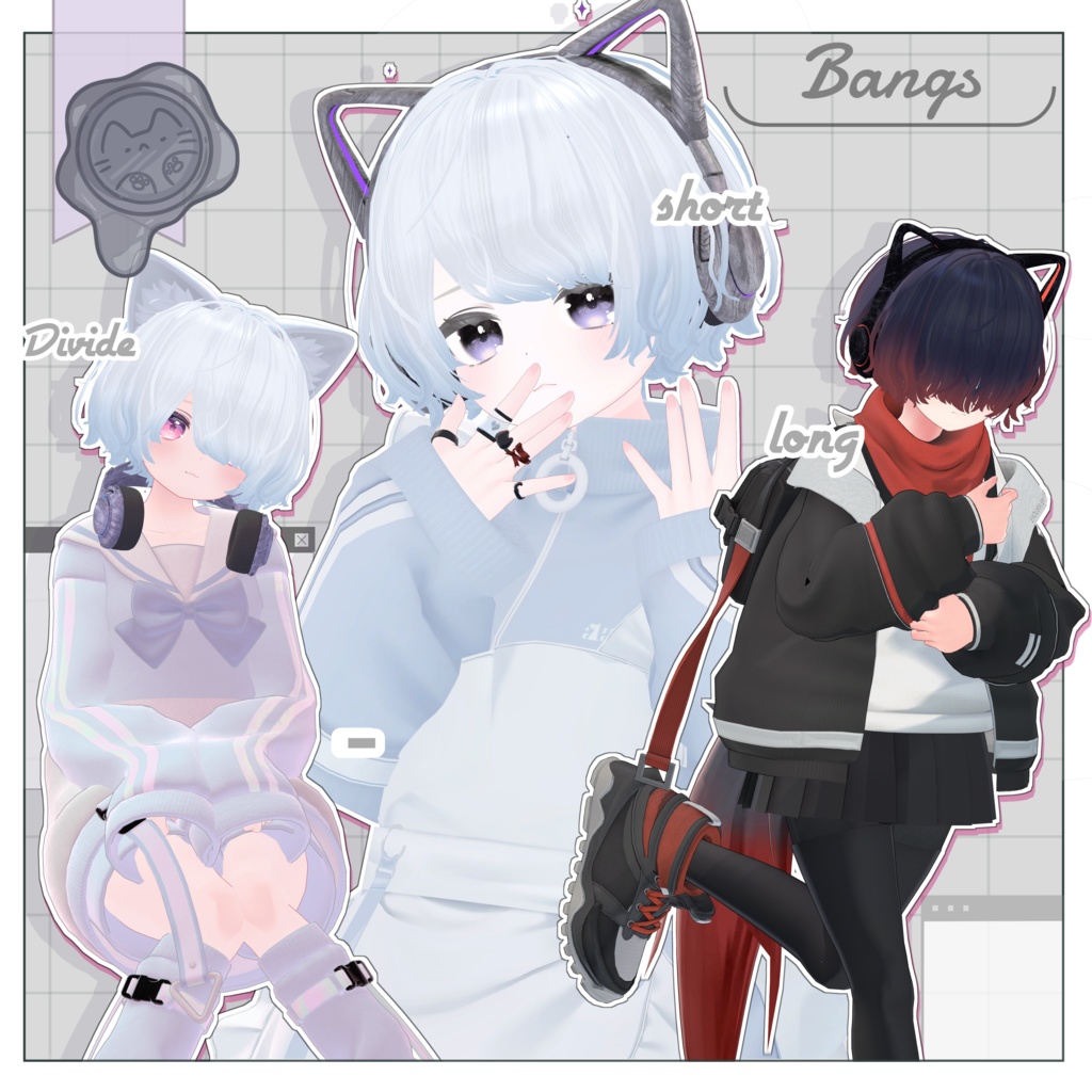 Persian Wavy【3Dヘアモデル】