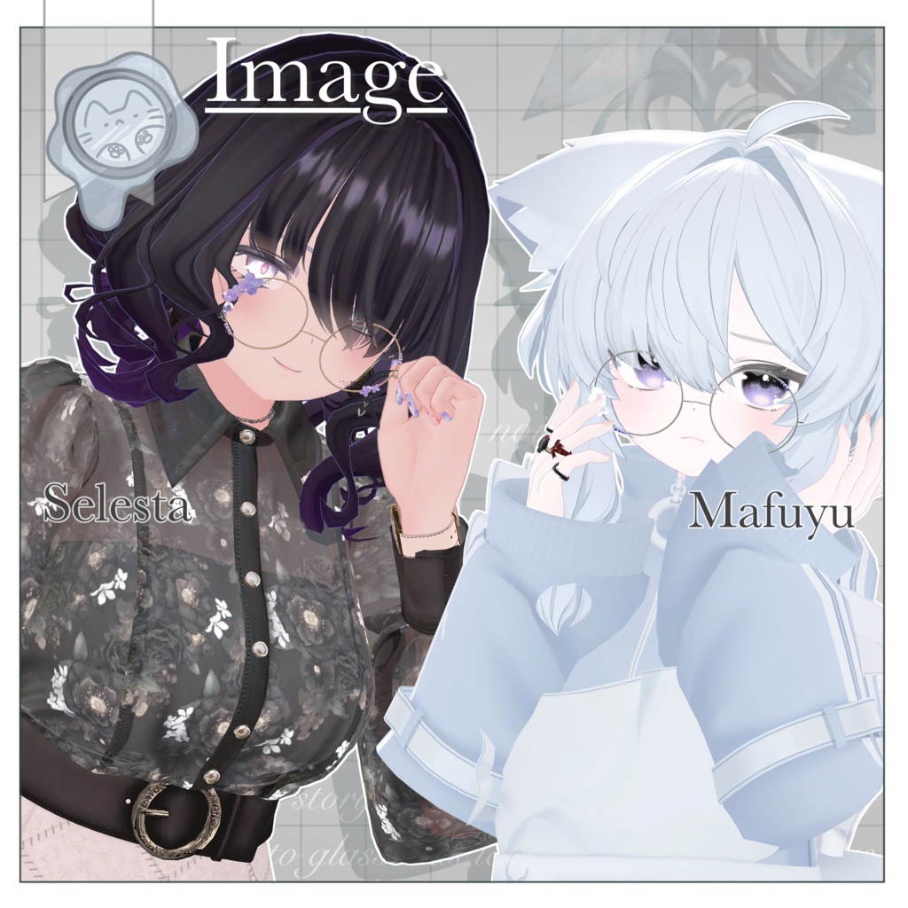 Flower Grass+Pierce 【3D小物】