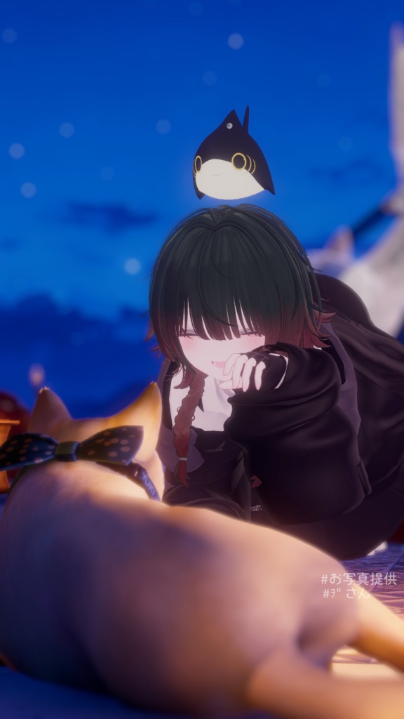 ソトハネxシグマ【3Dヘアモデル】