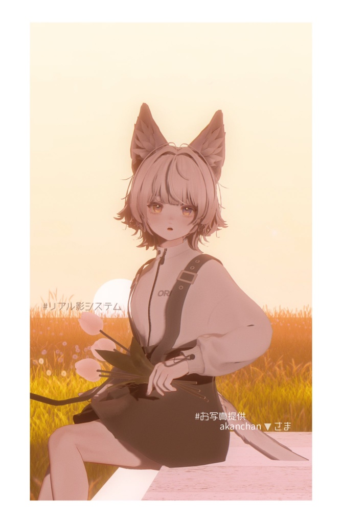 ソトハネxシグマ【3Dヘアモデル】