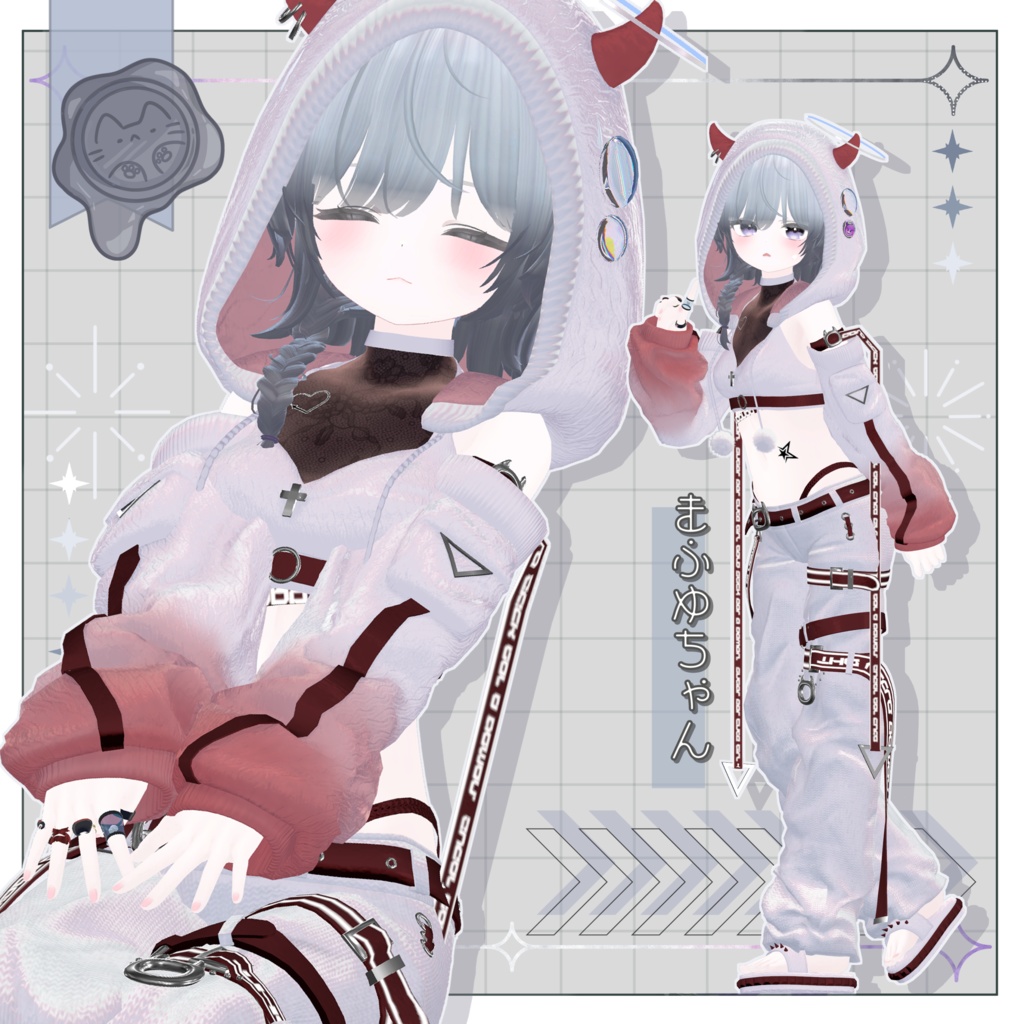 あくまちゃん【3D衣装】