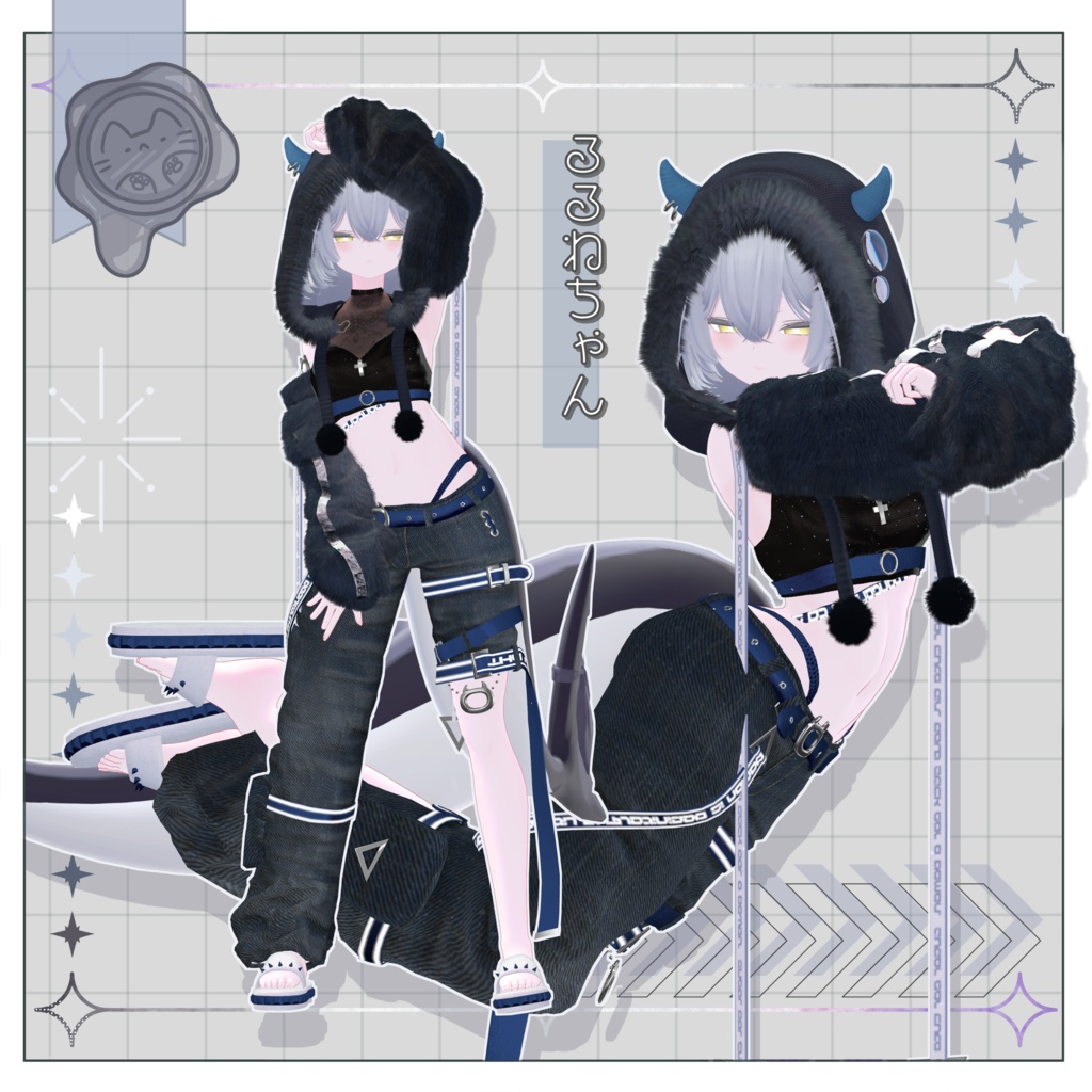 あくまちゃん【3D衣装】