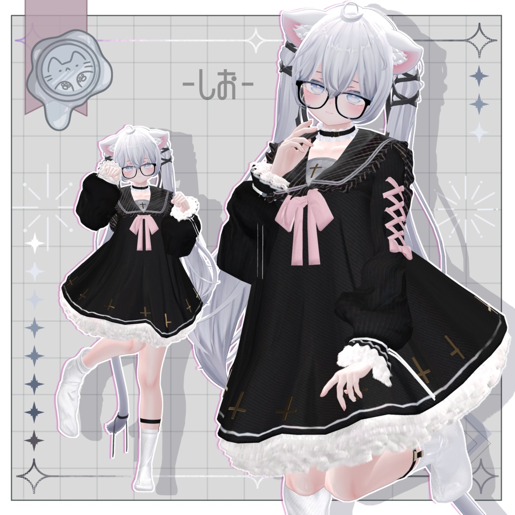 夜想ノフリル 【3D衣装】