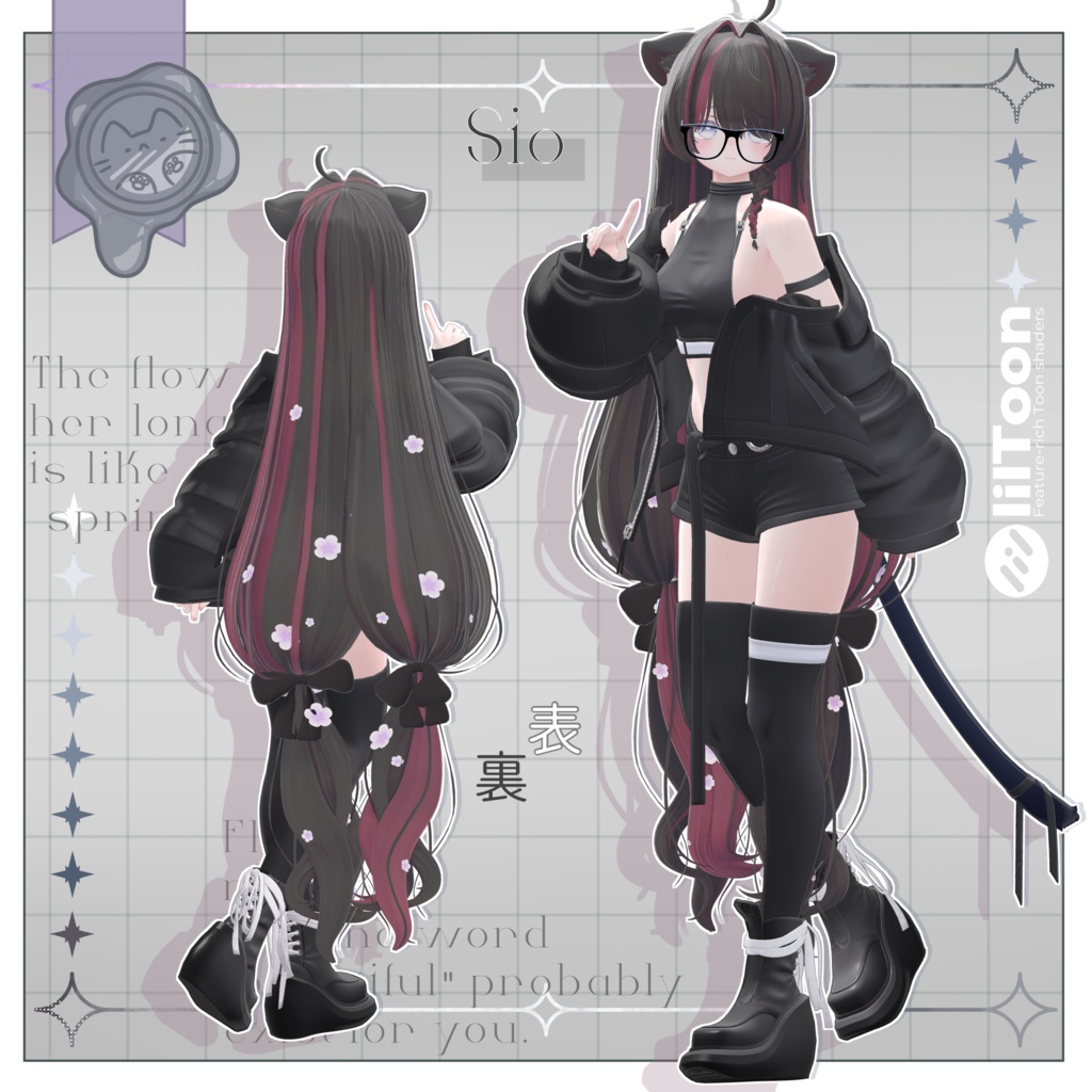 Whisper Puff【3Dヘアモデル】