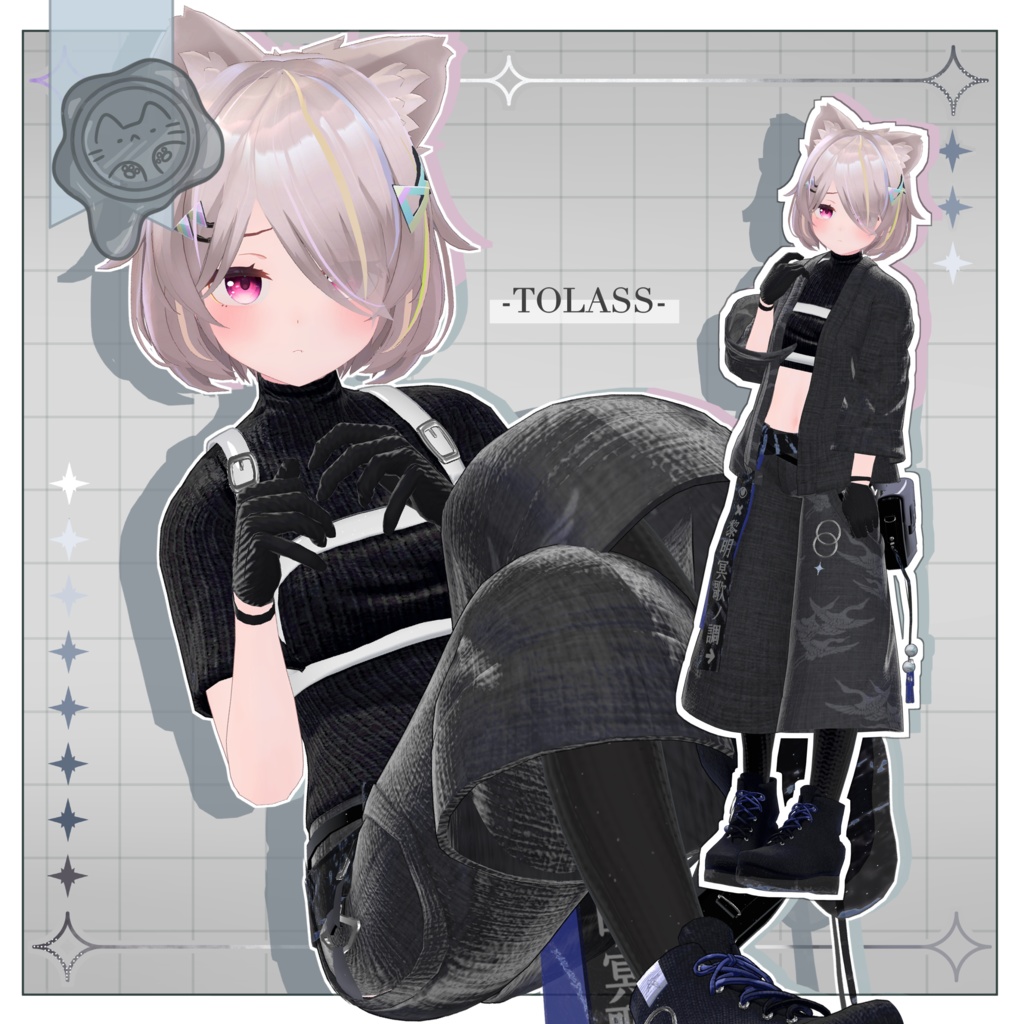 鴉織 -karasuori-【3D衣装】