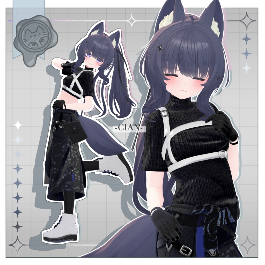 鴉織 -karasuori-【3D衣装】