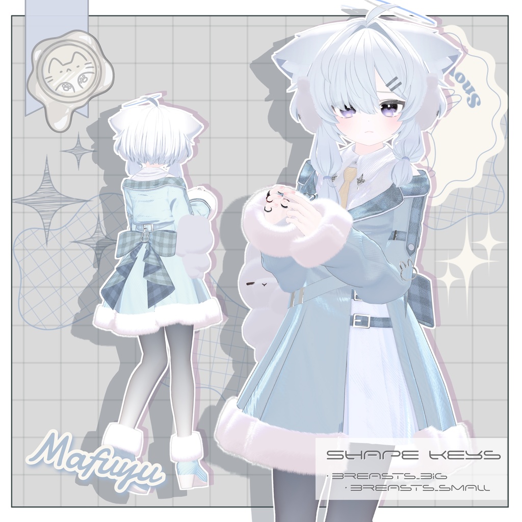 【3D衣装】Lapine Miel -ラピーヌミエル- 12アバター対応