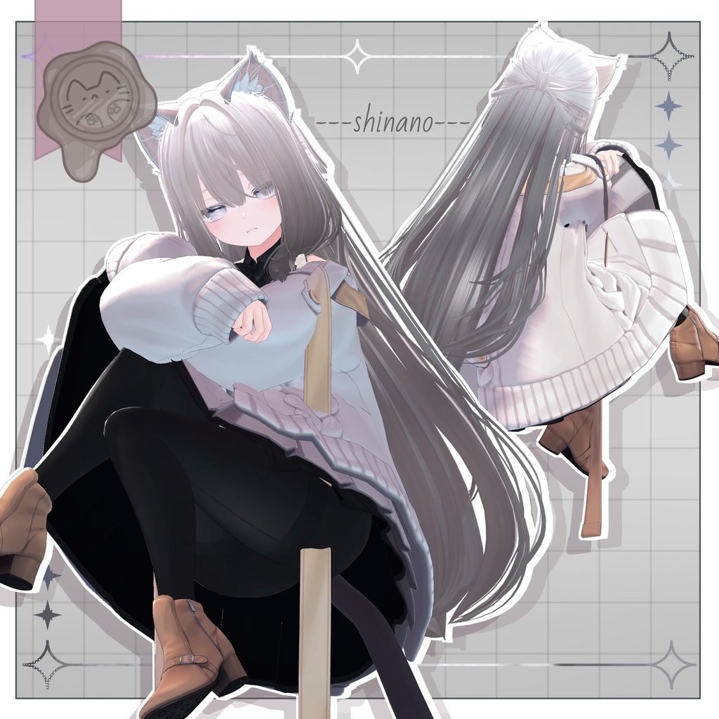 Lady Amelia【3Dヘアモデル】