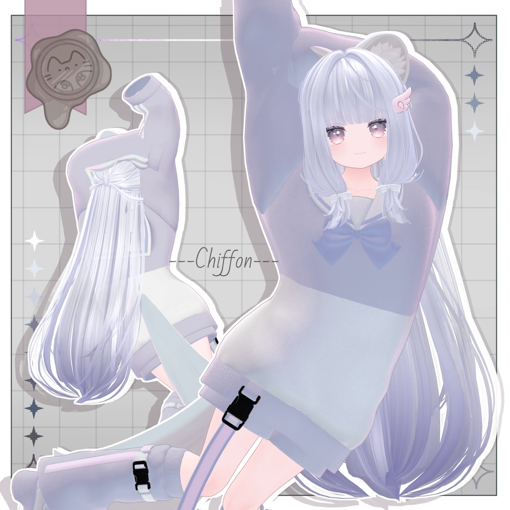 Lady Amelia【3Dヘアモデル】