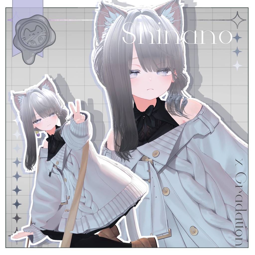 無造作ノーブル【3Dヘアモデル】