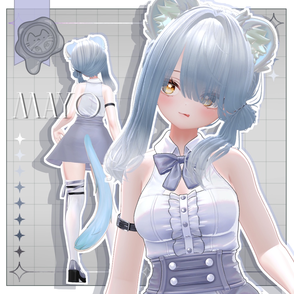 無造作ノーブル【3Dヘアモデル】