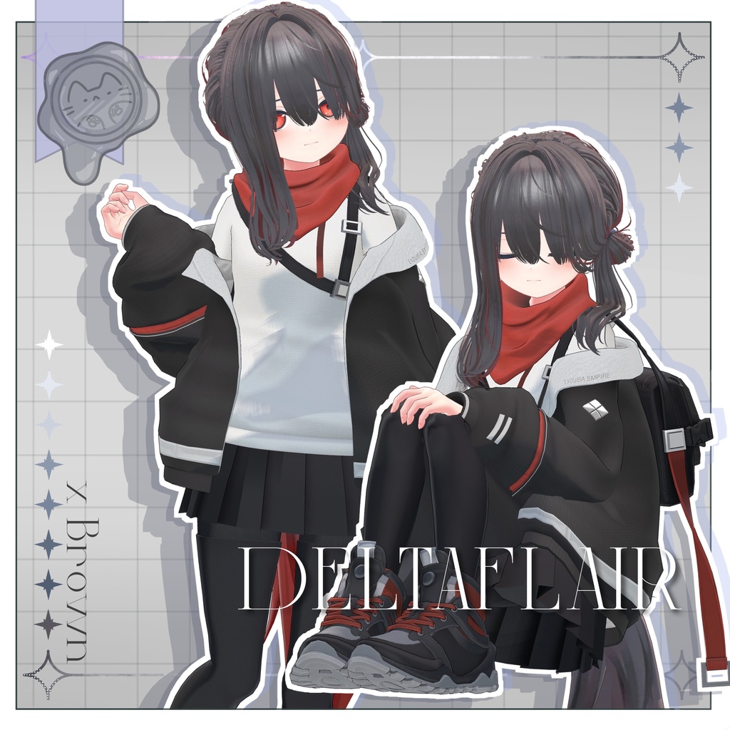 無造作ノーブル【3Dヘアモデル】