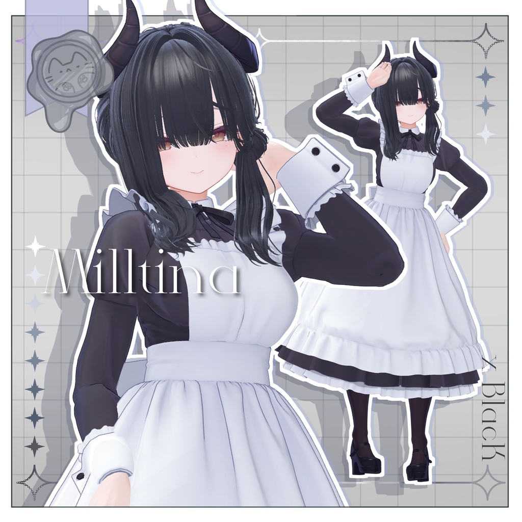 無造作ノーブル【3Dヘアモデル】