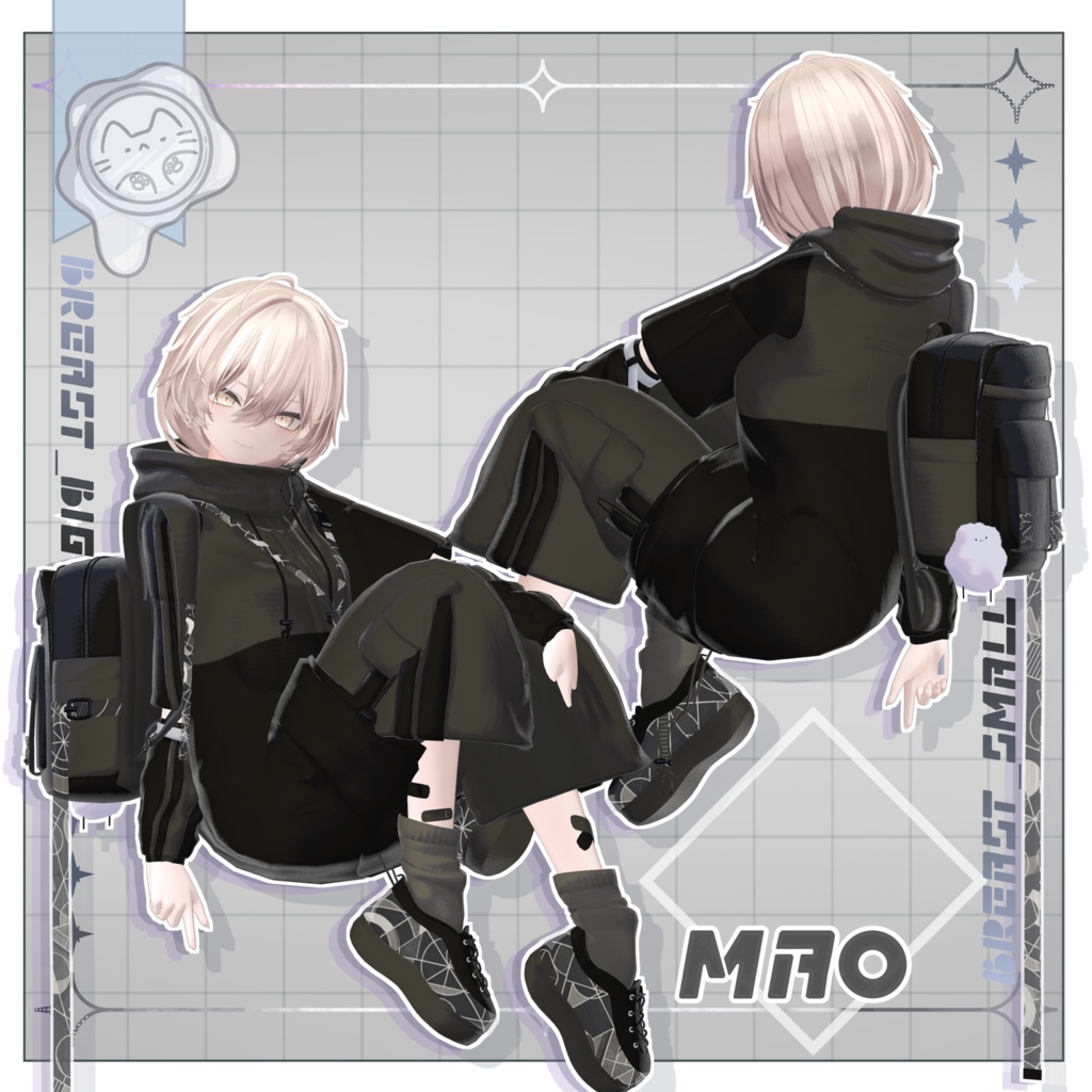 【3D衣装】放課後ジャージ -15アバター対応-